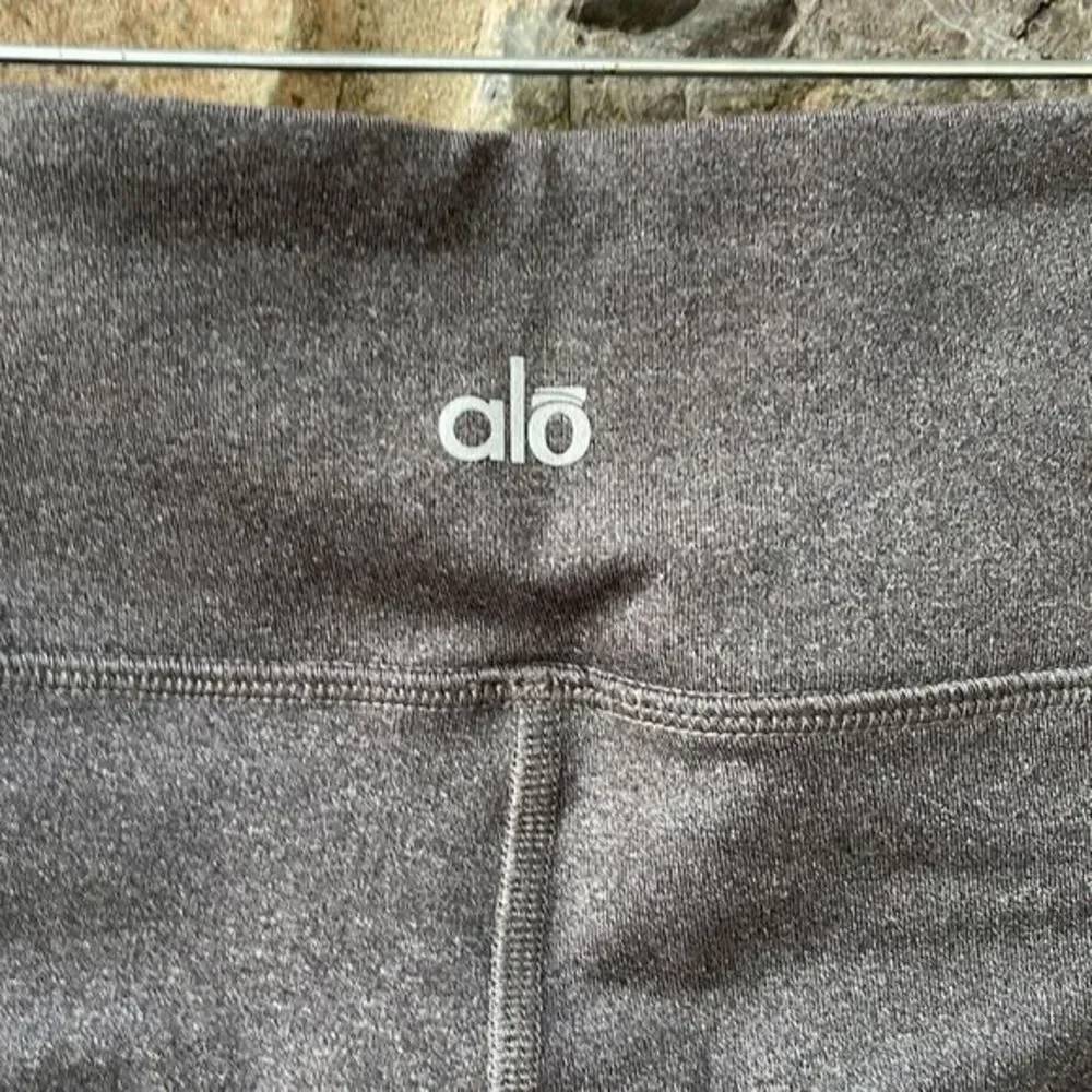NWOT ALO Yoga | Stormy Heather Gray Moto Legging size small